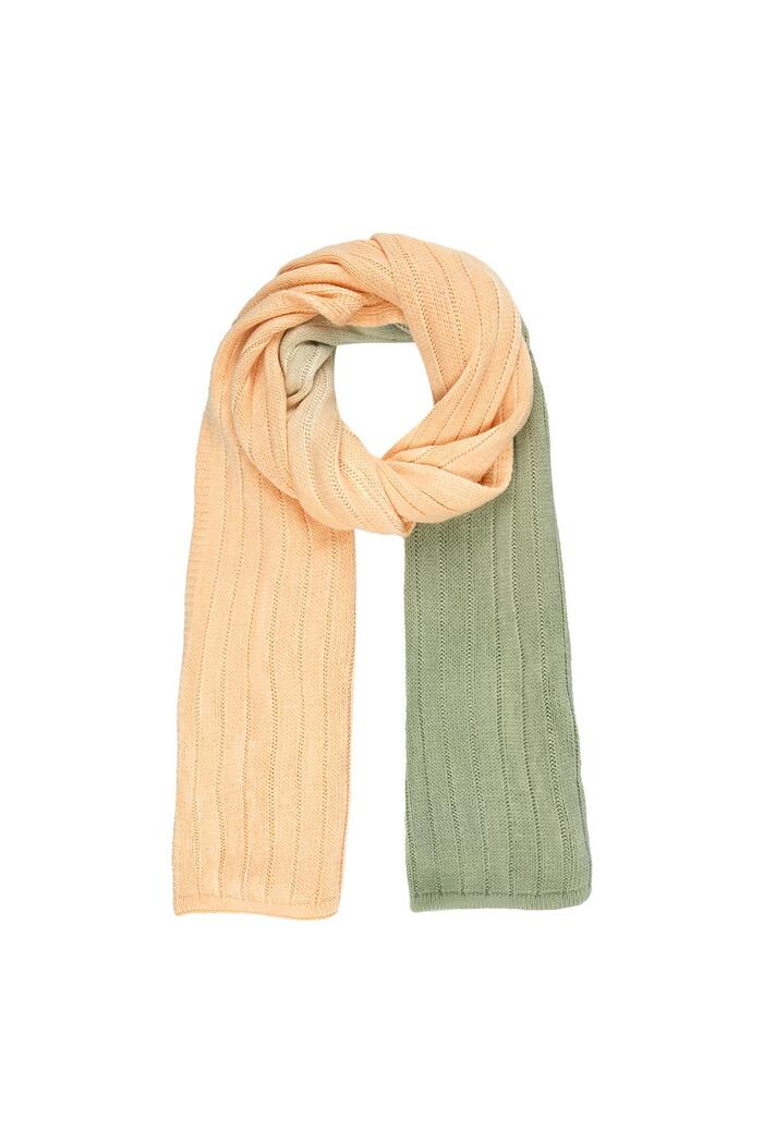 Tie dye scarf Green Acrylic 
