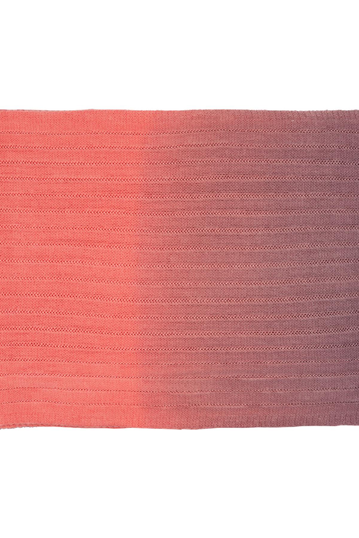 Écharpe tie-dye Orange Acrylique h5 Image3
