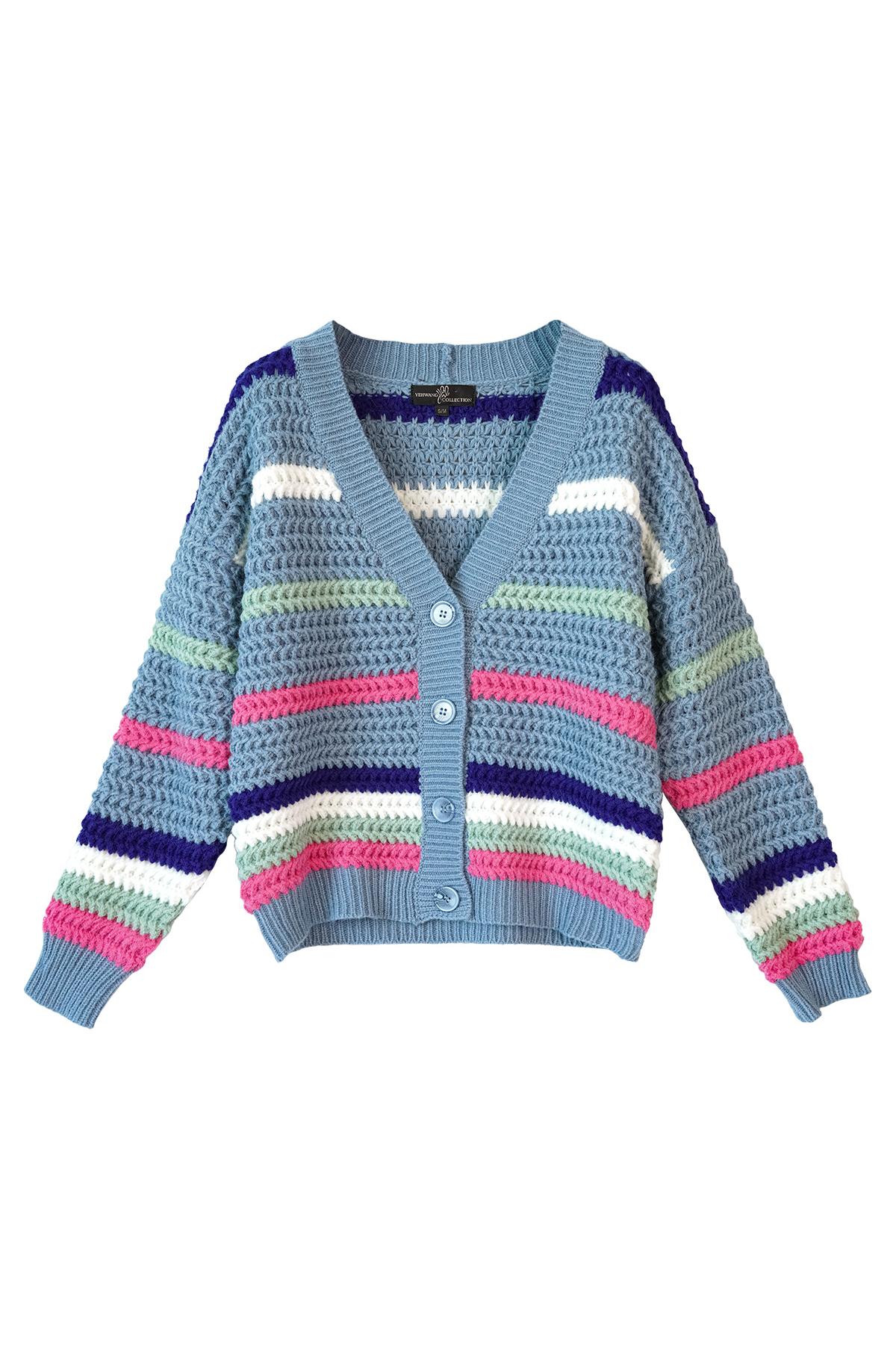 Chunky knitted cardigan