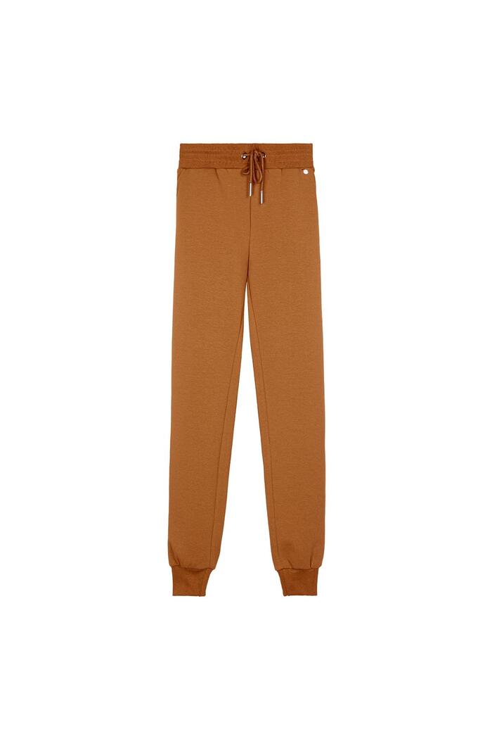 Pantalones cómodos estilo casual Naranja L 