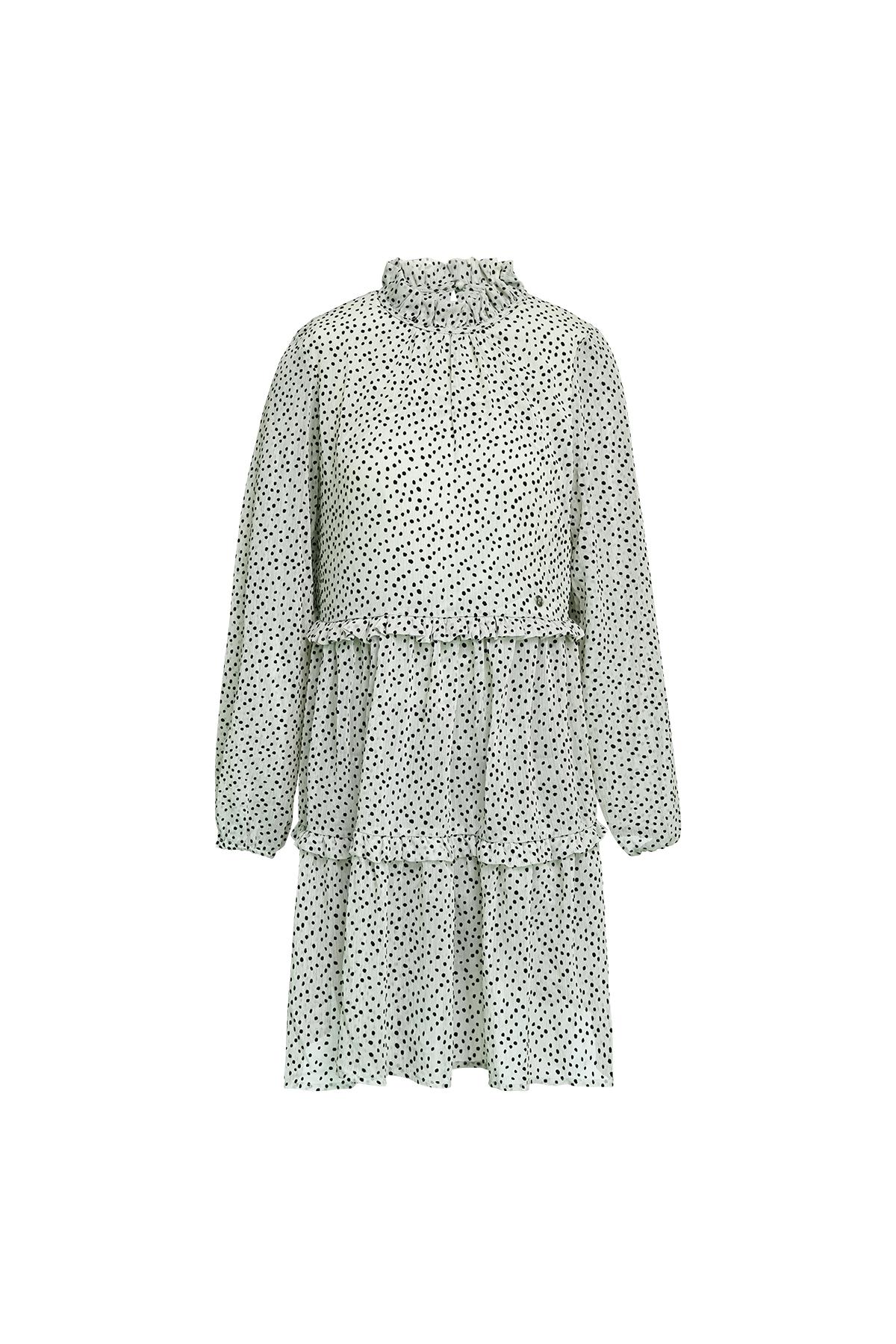 Robe superposée à volants Vert S 2