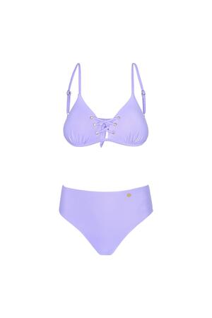 Bikini avec détail lacé Violet M h5 