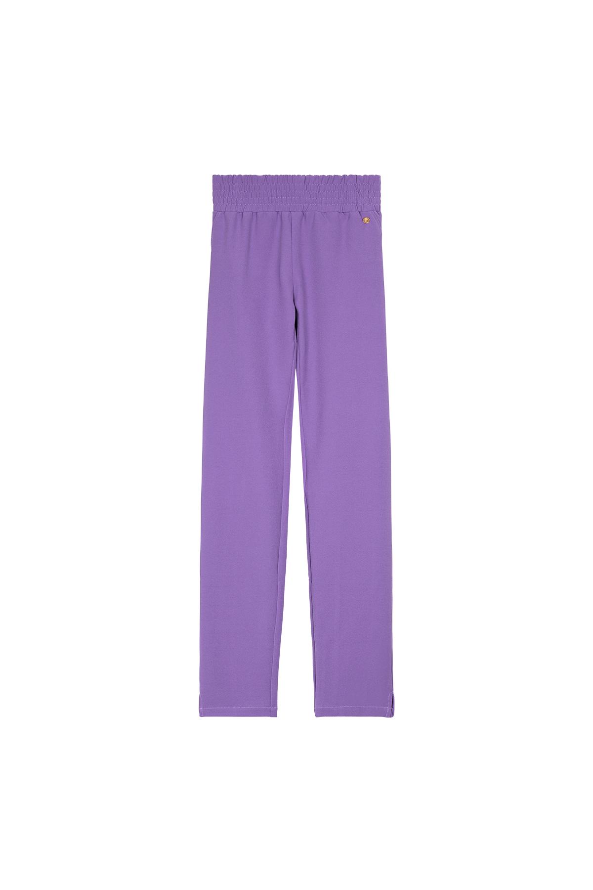 Slim fit pants Purple L 2