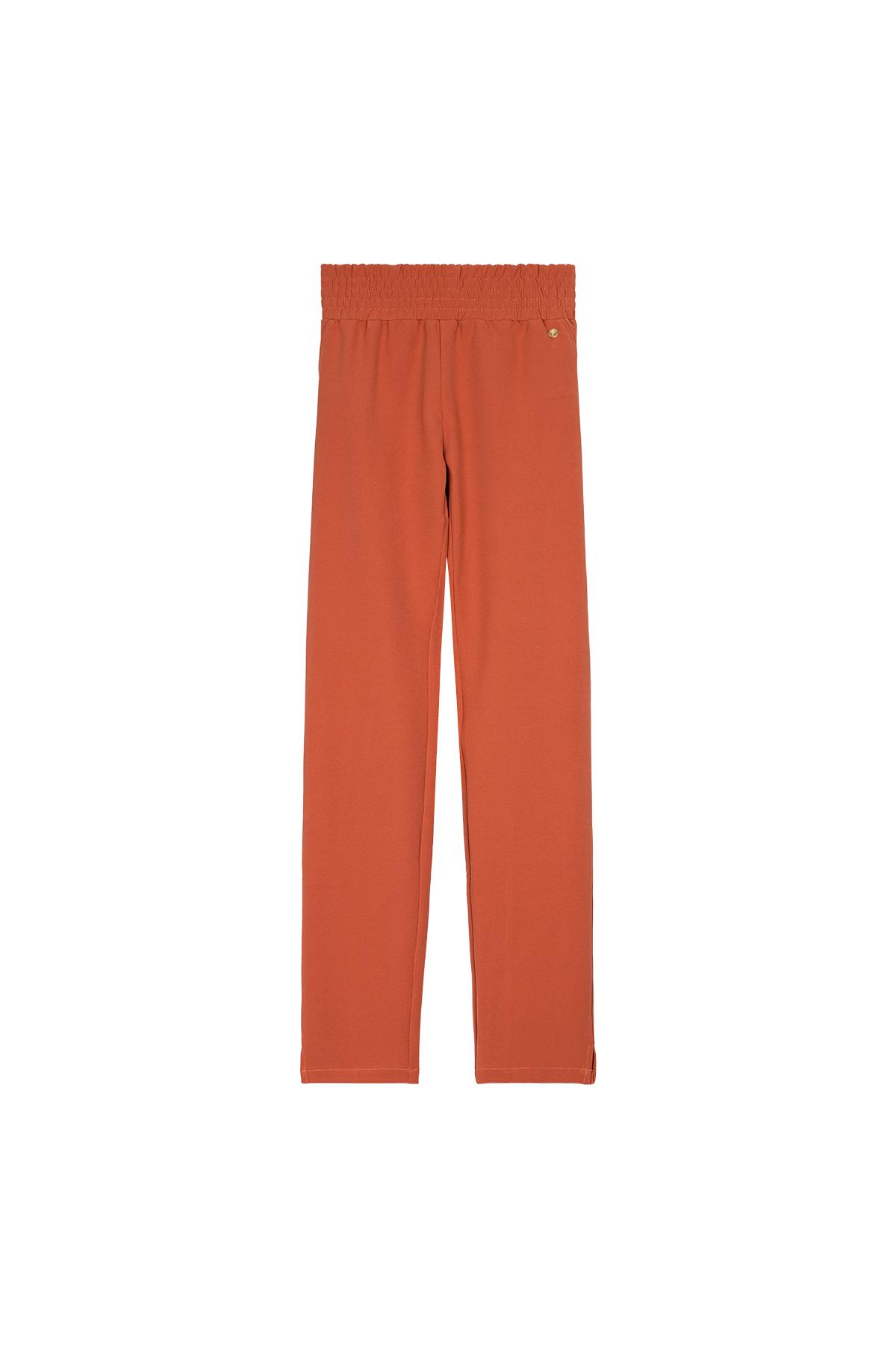 Pantalon coupe slim Orange M