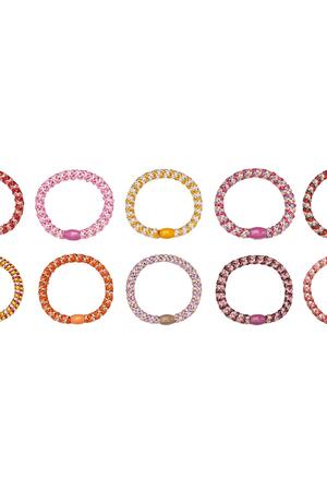 Hair tie bracelets Multi Polyester h5 Picture3