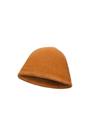 Chapeau de pêcheur basique Orange Polyester h5 