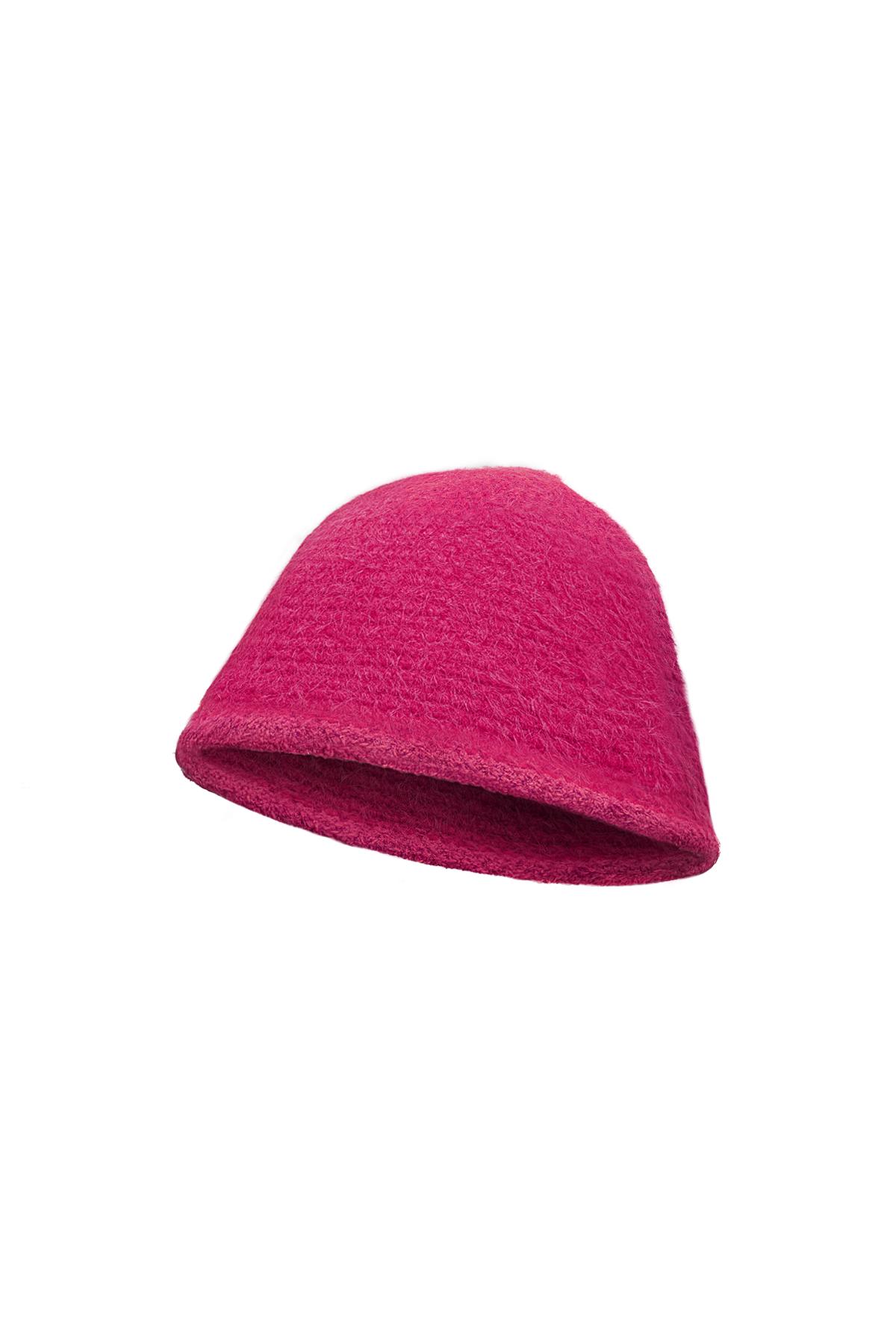 Cappello da pescatore basic Fuchsia Polyester