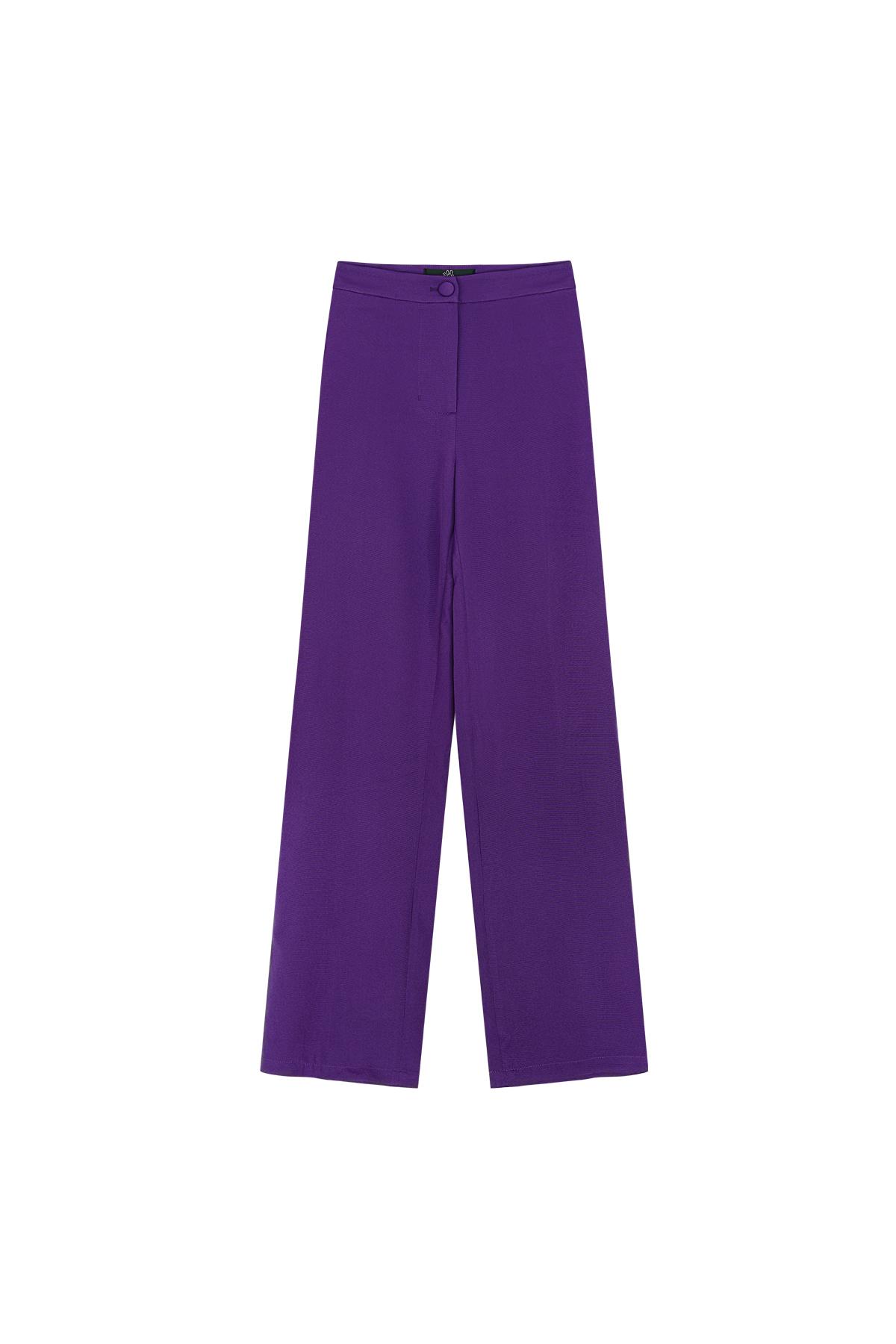 Basic pantolonlar - Tatilin olmazsa olmazları Purple S