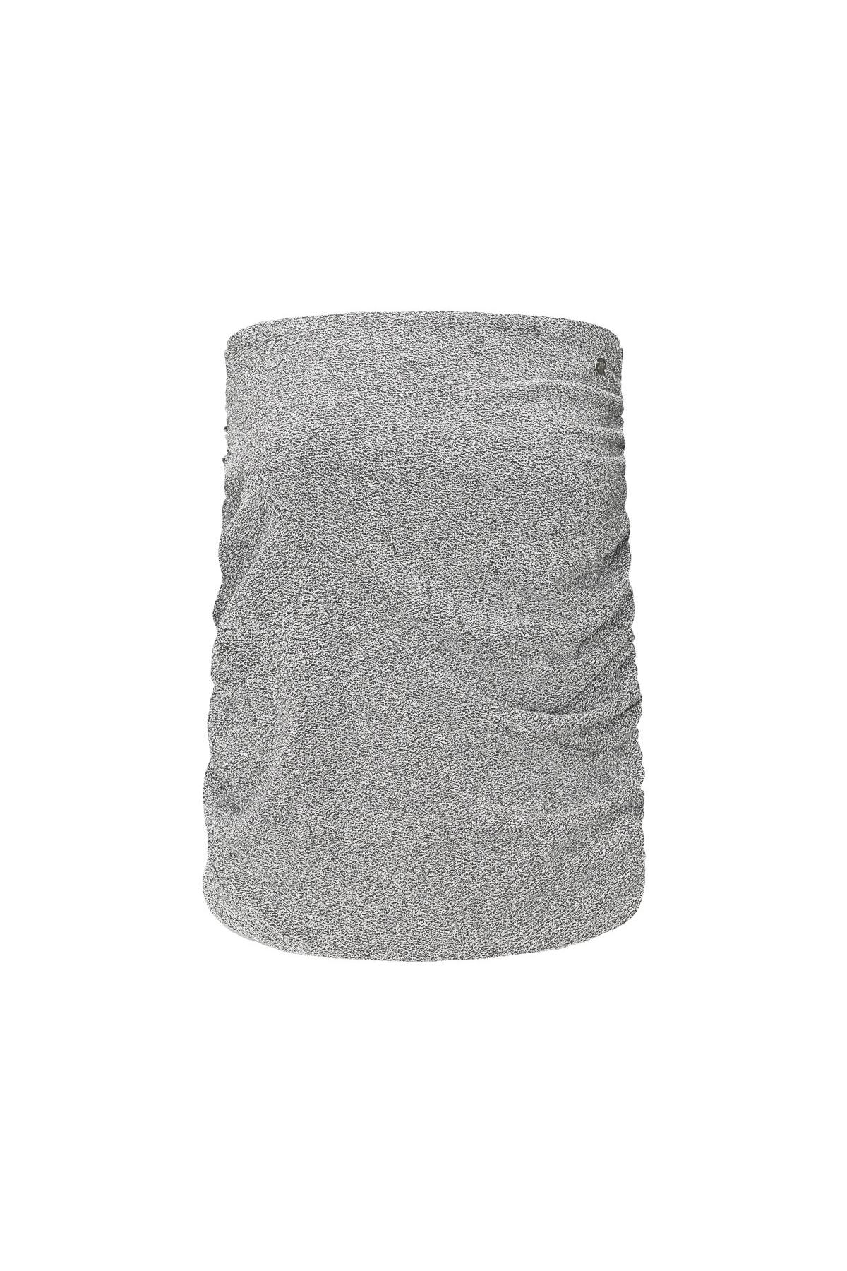 Skirt party Silver Color S 2