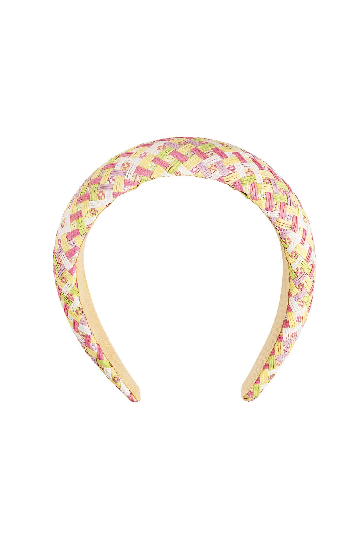 Hair band multi-colored Fabric h5 