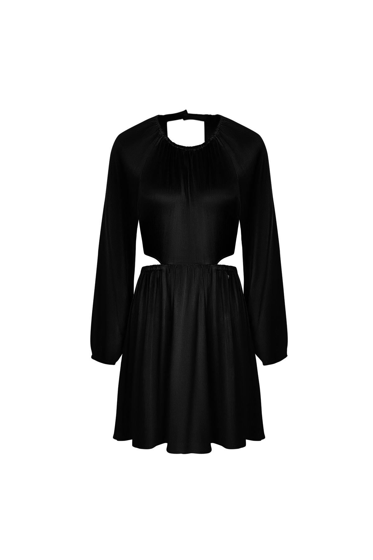 Dress with open back Black L h5 