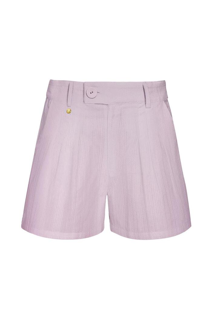 Shorts button detail - lilac M 