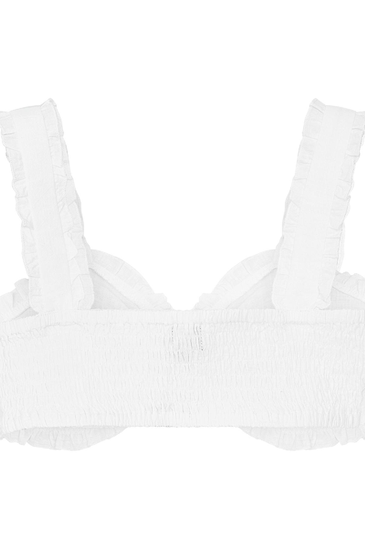 Crop top cut out - white L h5 Picture6