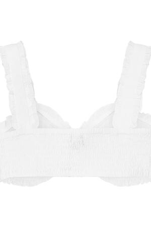 Crop top cut out - white M h5 Picture6