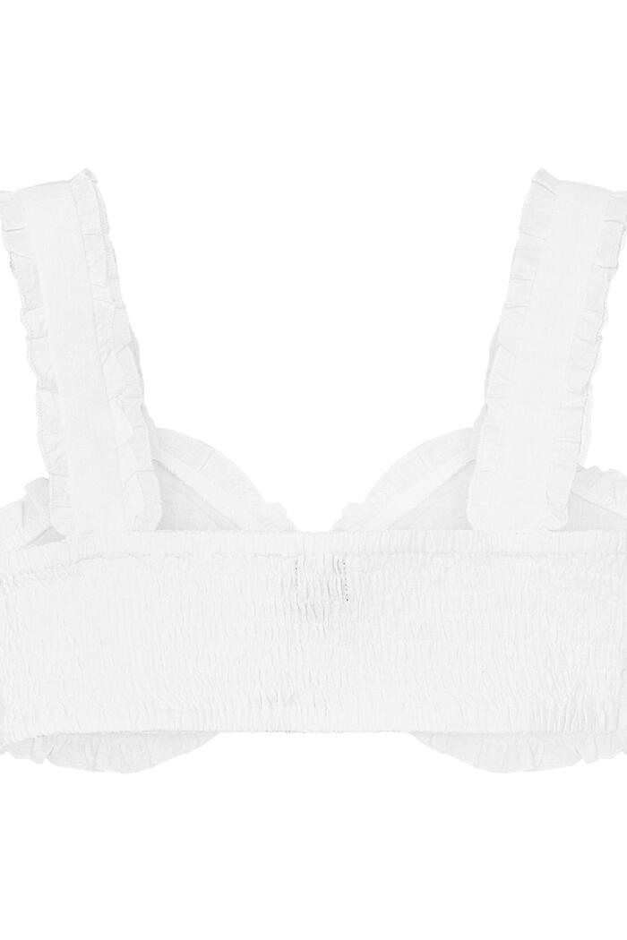 Crop top cut out - white M Picture6