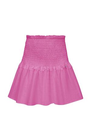 Skirt smock detail - pink L h5 