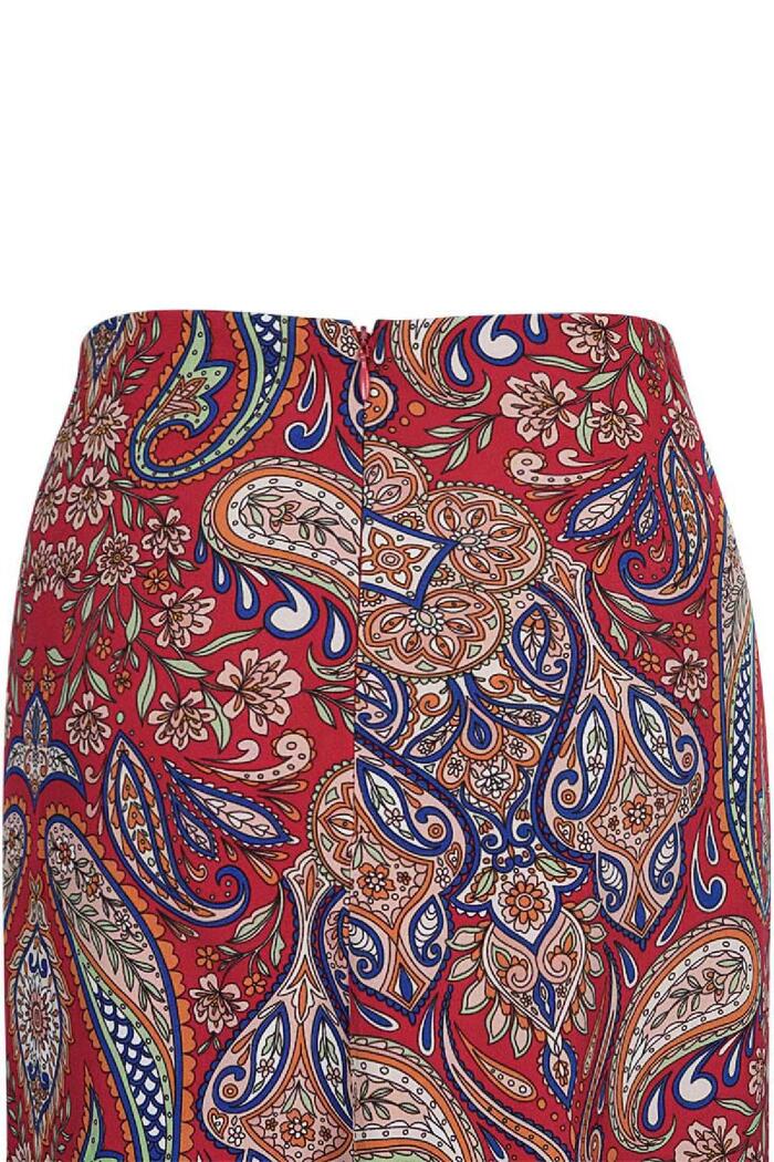Maxi skirt red/blue M Picture5