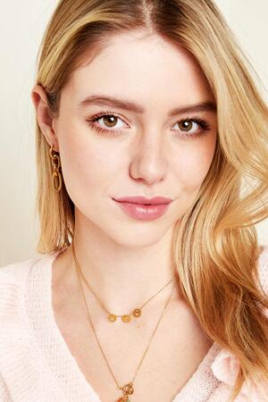 Collier Sweet Day Couleur or Acier inoxydable h5 Image2