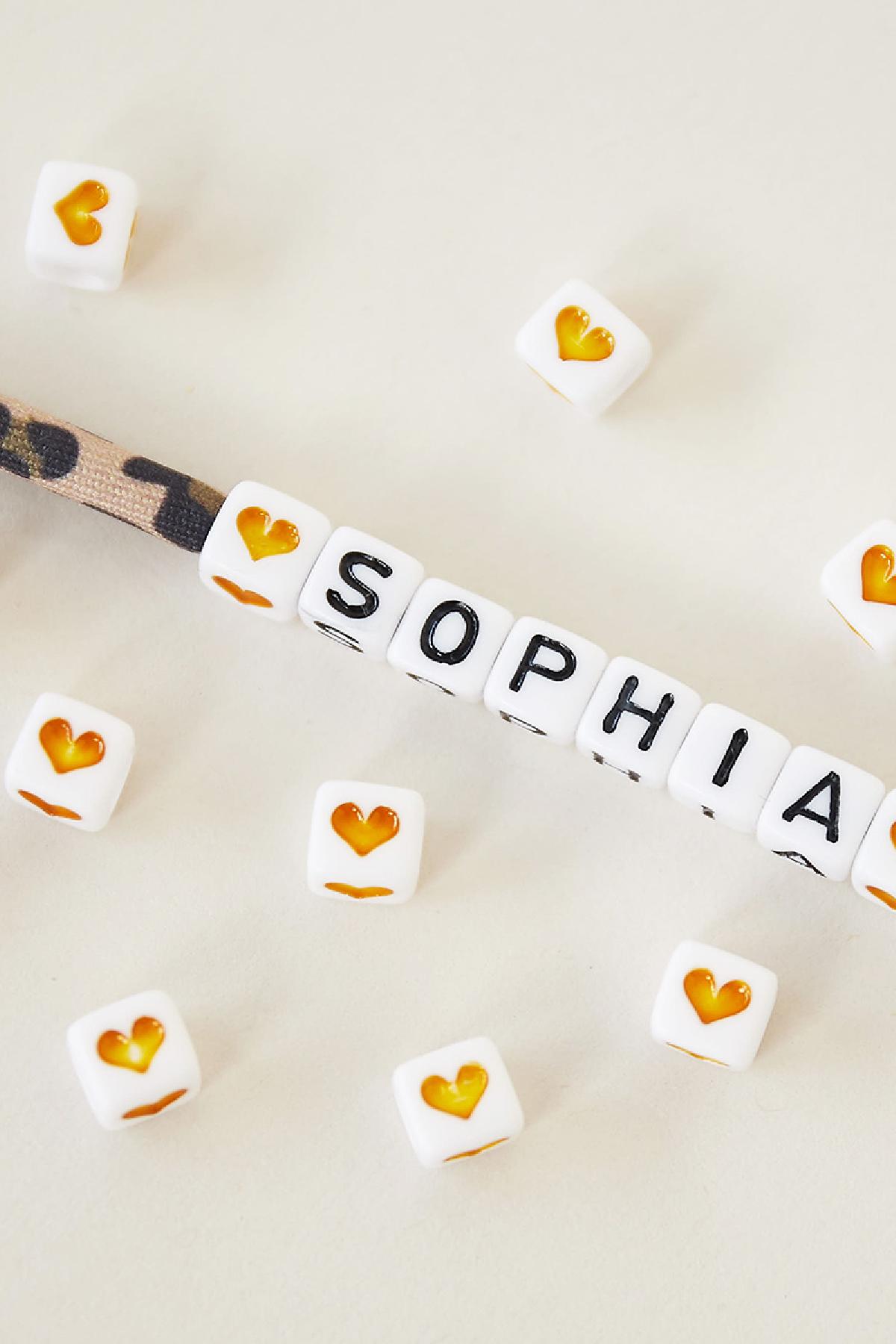 Cuentas DIY Heart - 6MM Amarillo Plástico h5 Imagen2