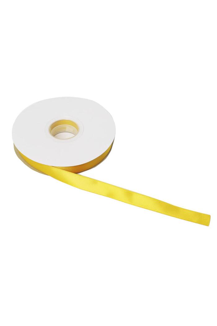 Dekorationsband Perfect Gift 1.3 cm Gelb Polyester 