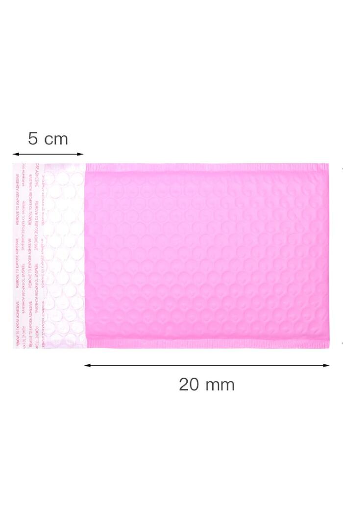 Sobres de envío “Fiesta” 25x15 Rosa bebé Plástico Imagen3