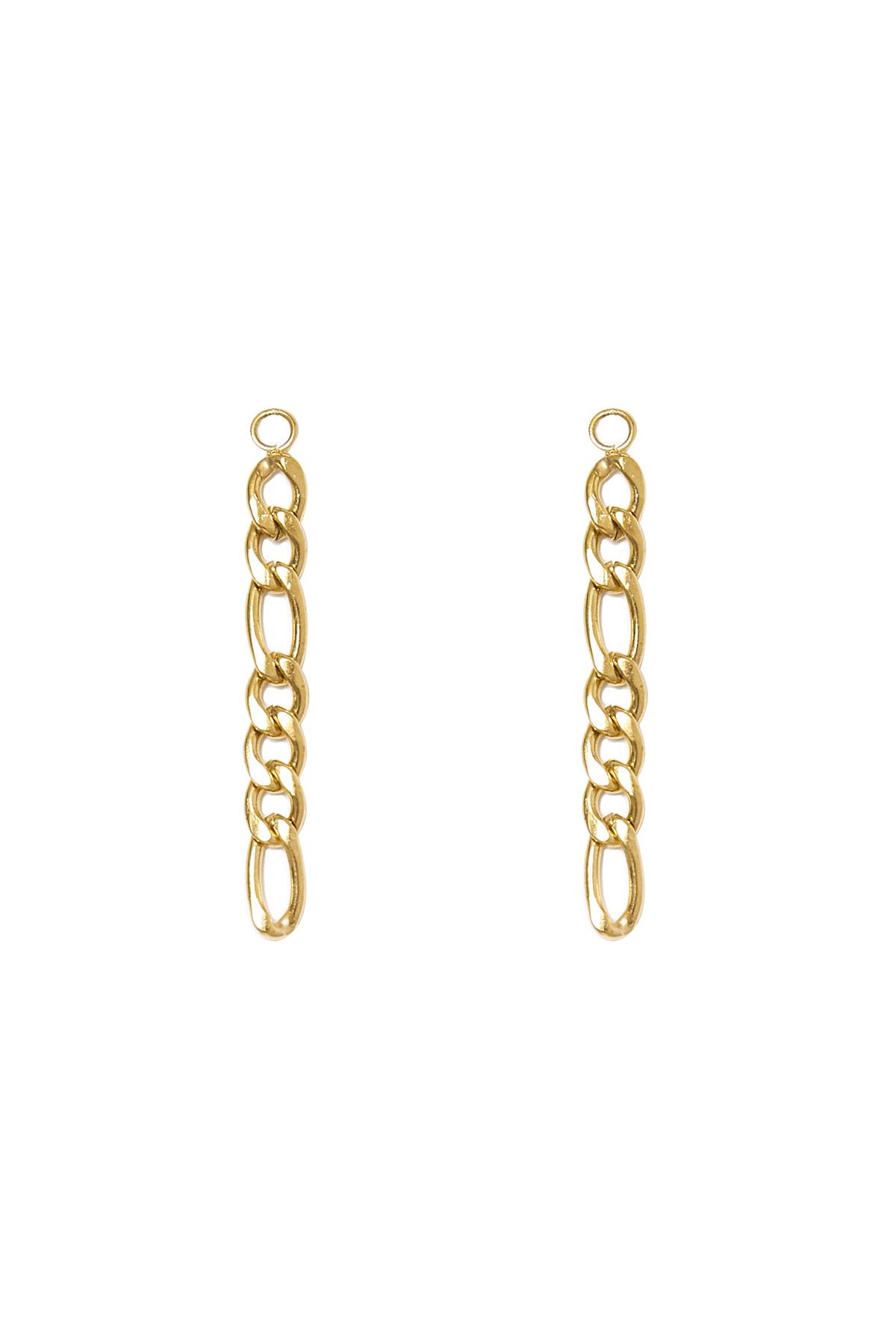 Ear Chain Creation 1 Gold Stainless Steel h5 
