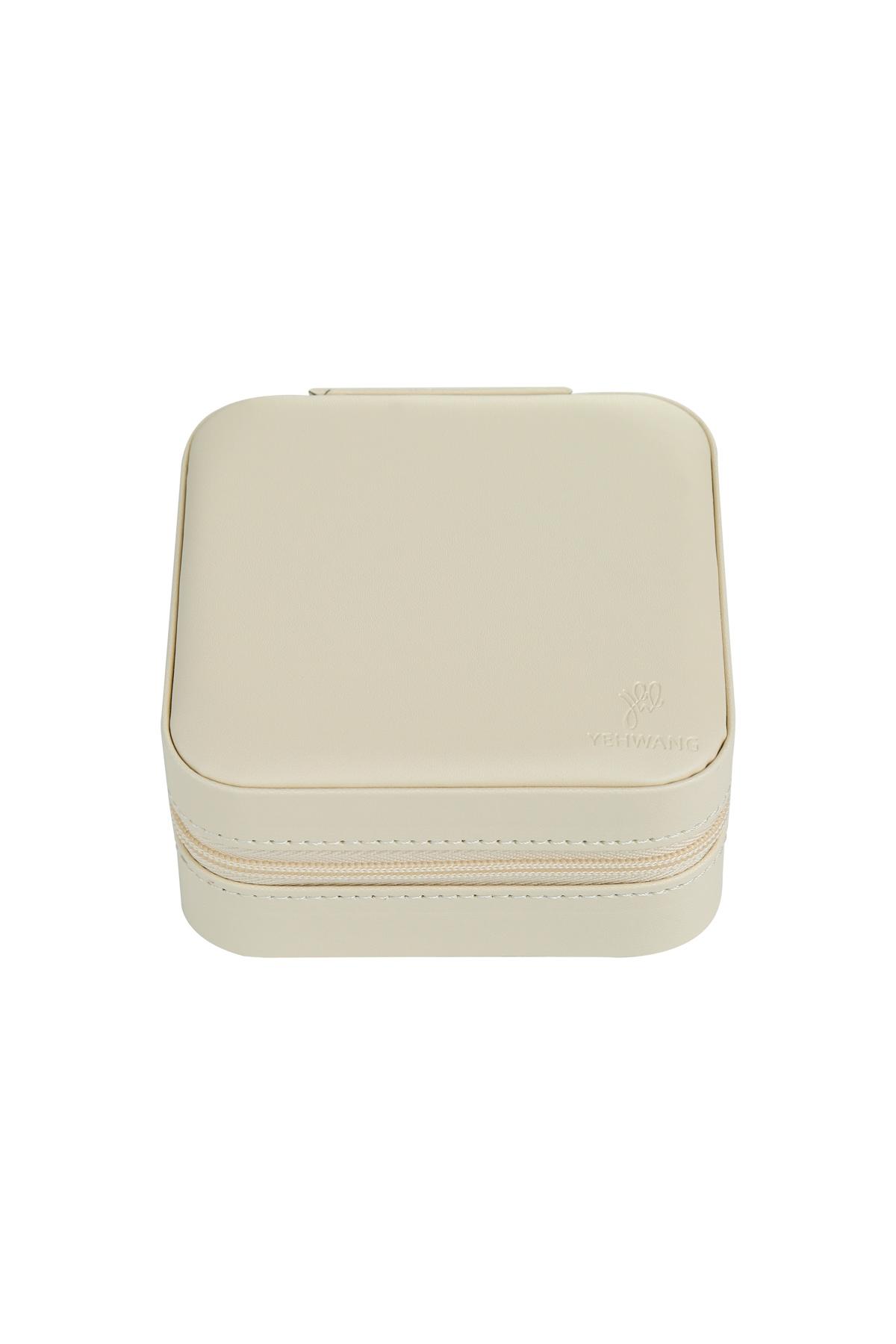 Travel kit On the Road Beige PU 
