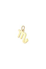 Gold / Charm Zodiac Scorpio Gold Stainless Steel Picture17