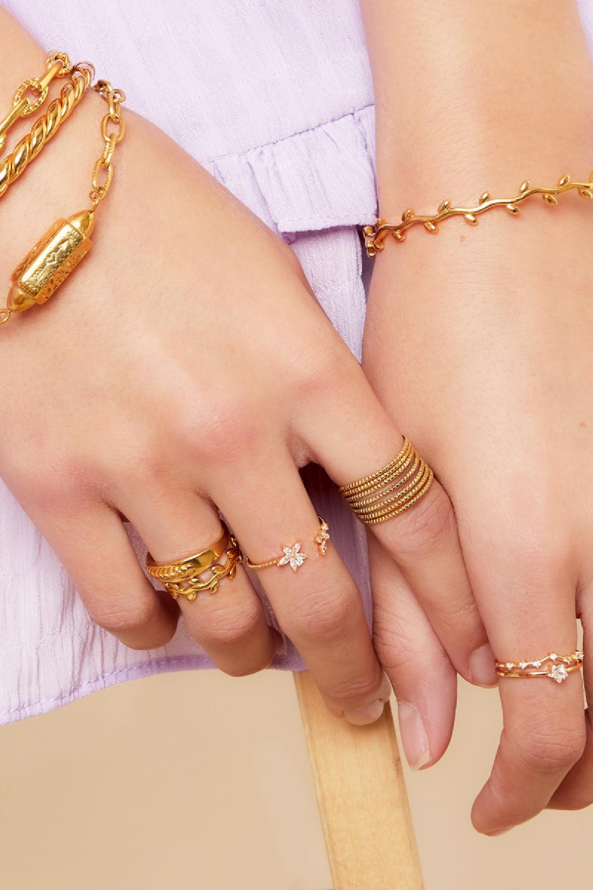 Ring Brightest Star Silver