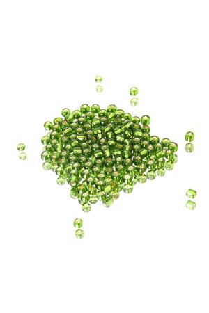 Perline fai da te colorate - 3,5 mm Green Glass h5 