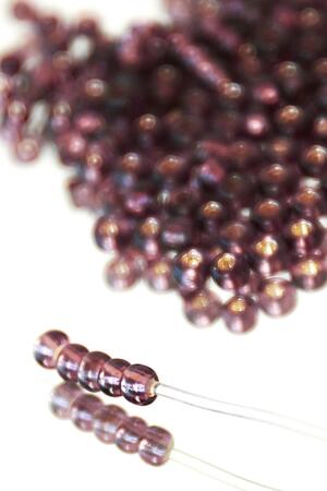 DIY-Perlen farbig - 3,5 mm Gelb Glas h5 Bild3