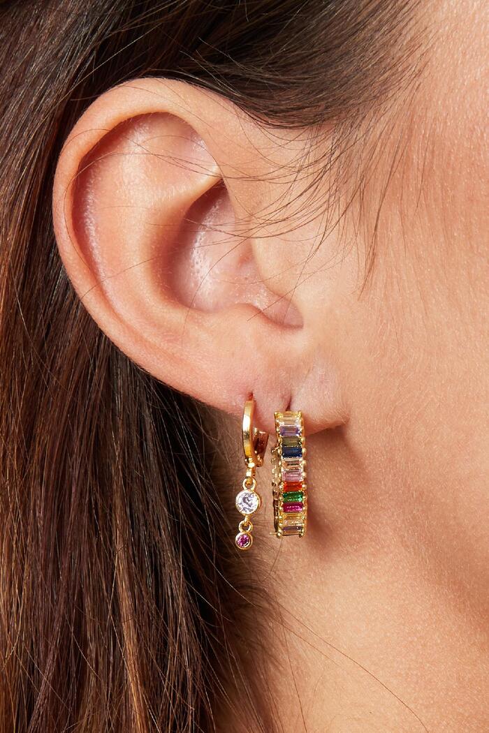 Earrings Summertime Multicolor Cobre Imagen2