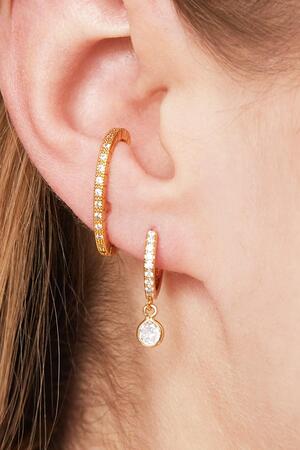 Earcuff Piercing Shimmer Gold Copper h5 Picture2