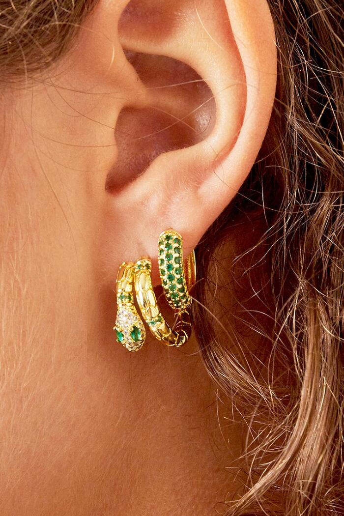Earrings Desire Gold Copper Immagine5