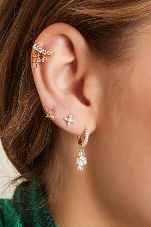 Piercing colored stones - Sparkle collection Gold Copper h5 Picture3