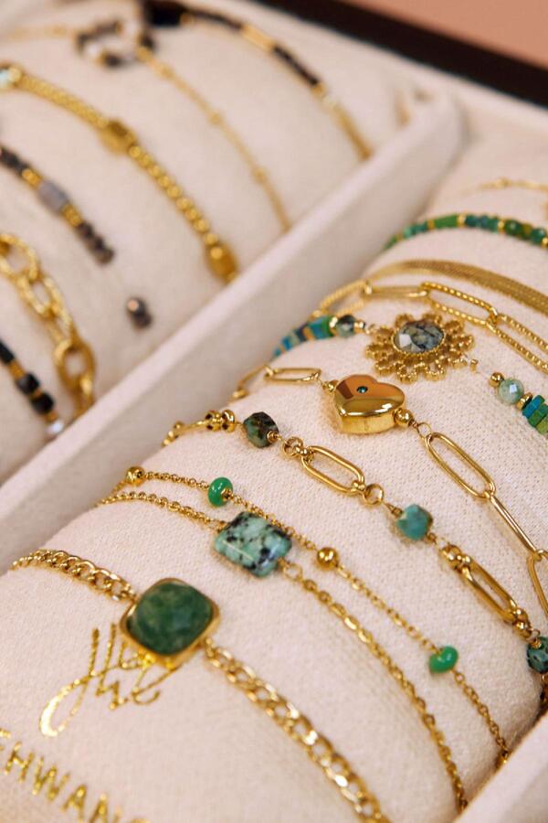 Bracelets display jewelry set chunky/beads