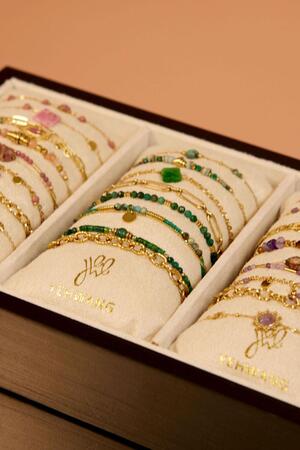 Bracelets présentoir ensemble de bijoux chunky Argenté Acier inoxydable h5 Image2