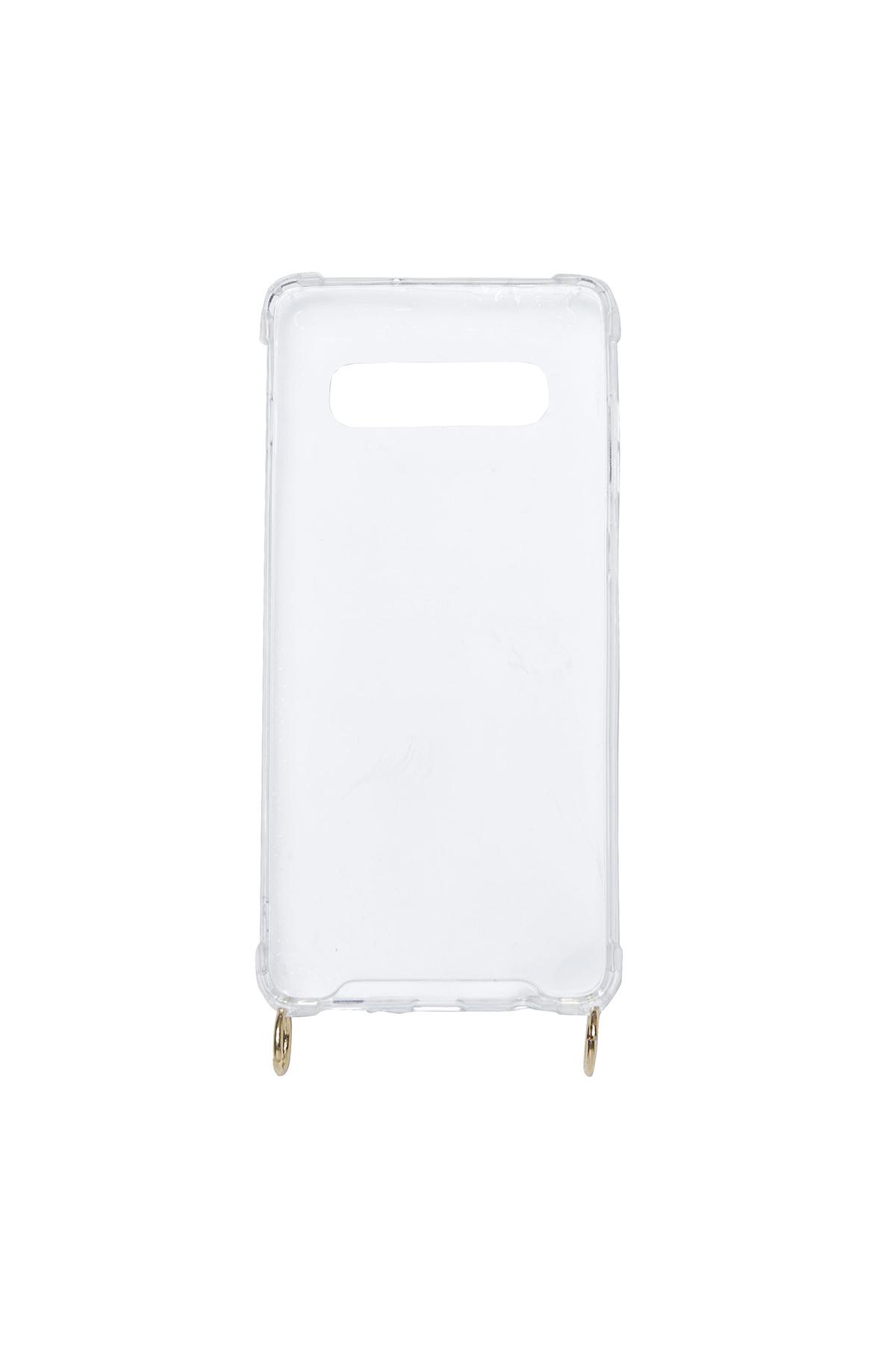 Samsung Handyhülle S10 P Weiß Kunststoff