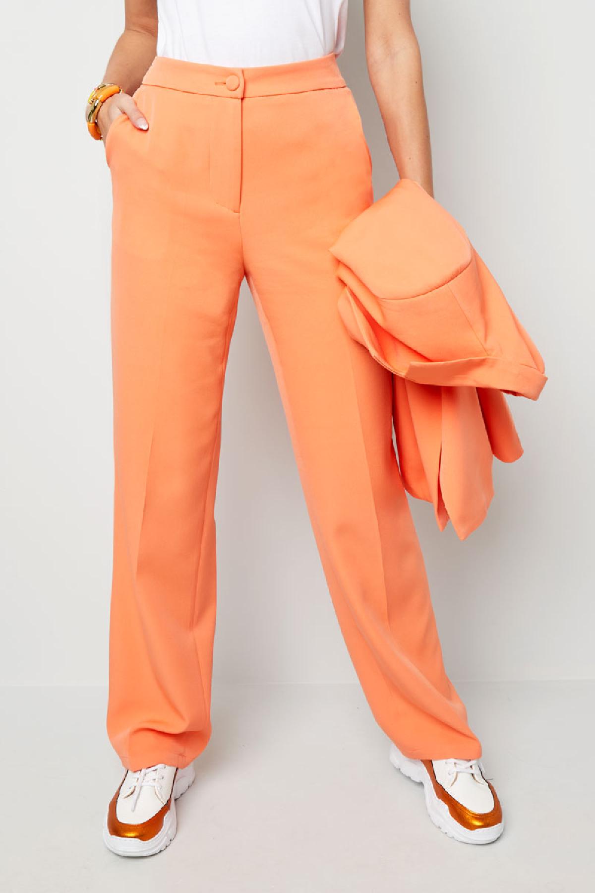 Pantalón básico liso Taupe S